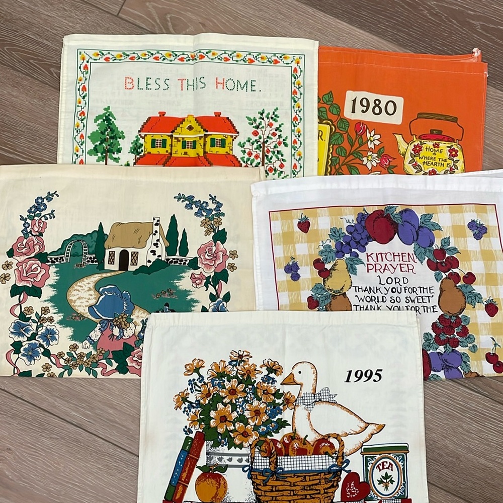 Vintage Tea Towel bundle